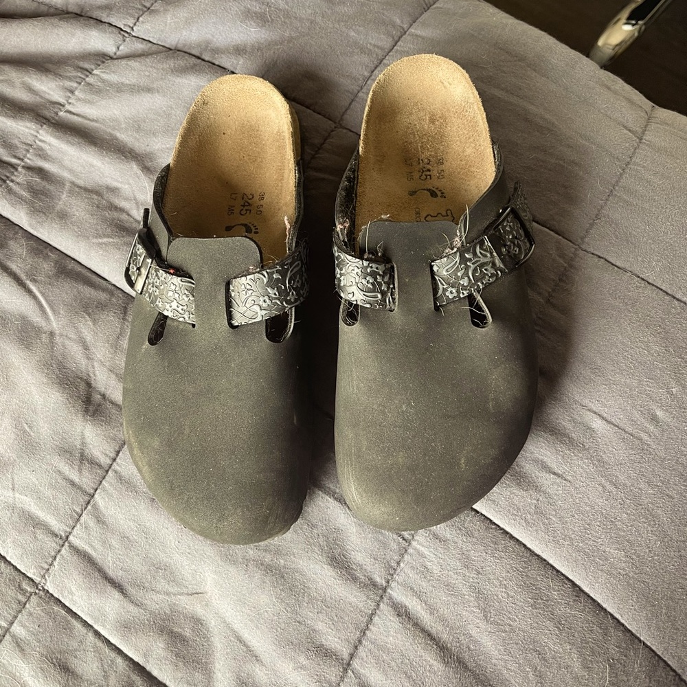 Birkenstock Clog Black size 38/7 Womens